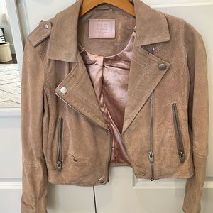 BlankNYC Real Leather Moto Jacket
